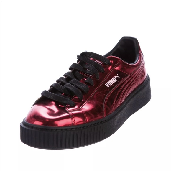 puma basket metallic puma basket metallic
